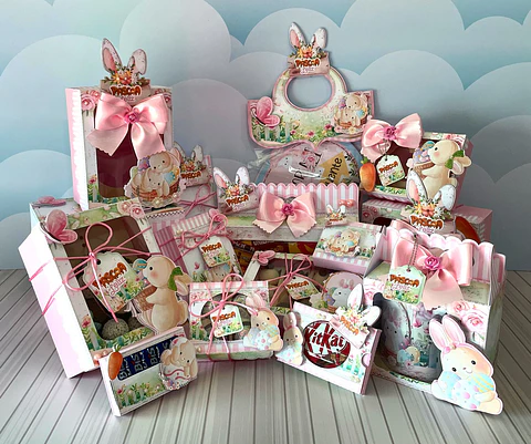 Arquivo de corte páscoa menina