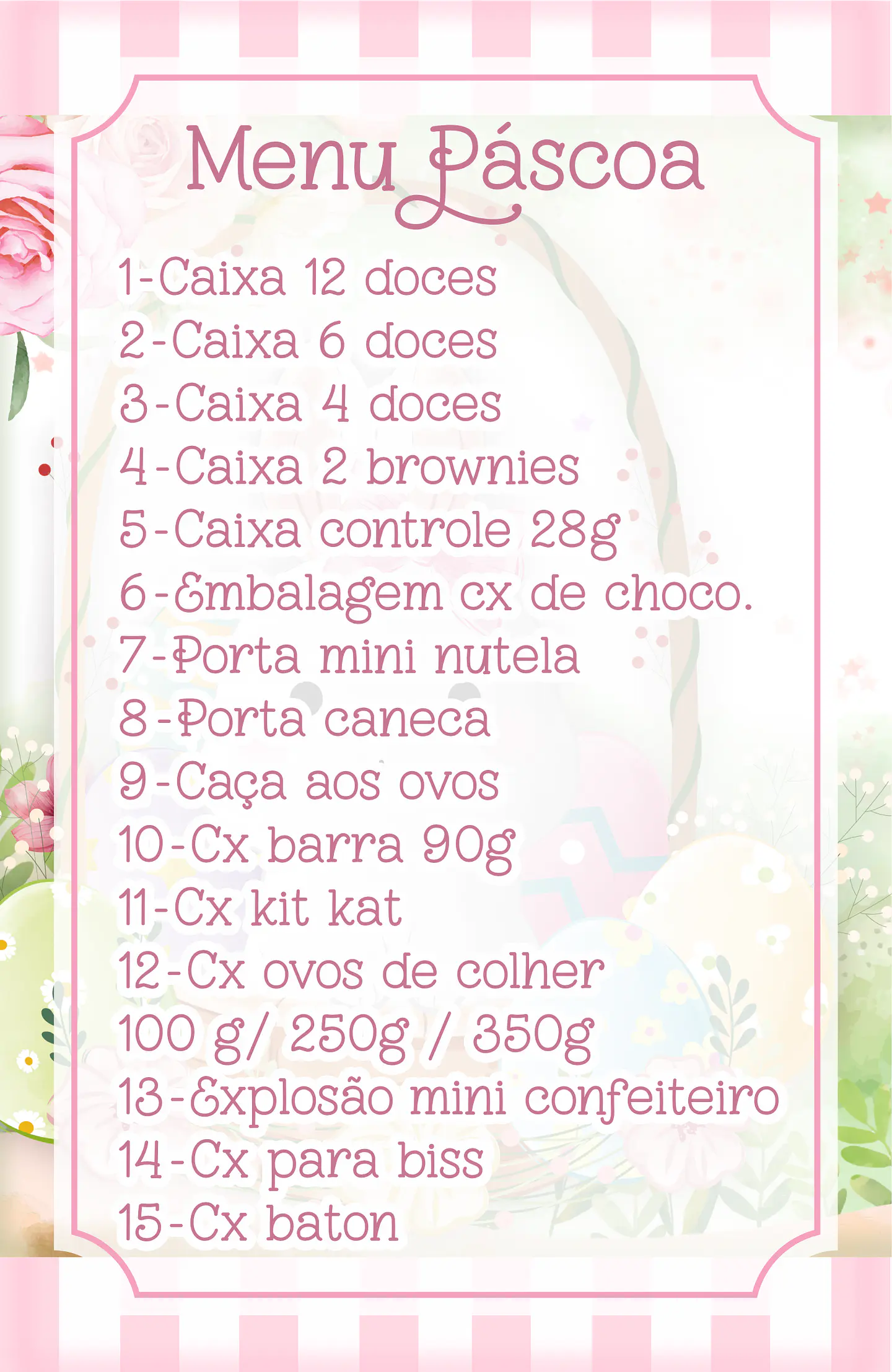 Arquivo de corte páscoa menina 2