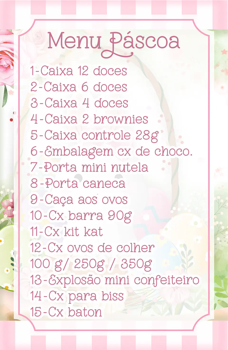 Arquivo de corte páscoa menina 2