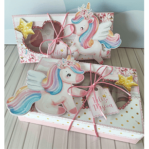 Arquivo de corte mini confeiteiro unicórnio