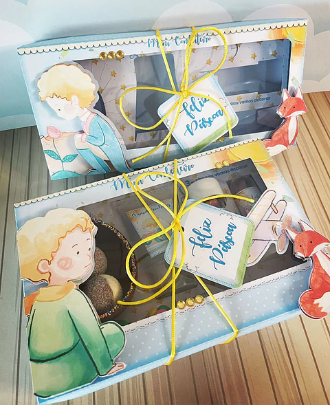 Arquivo de corte mini confeiteiro pequeno principe