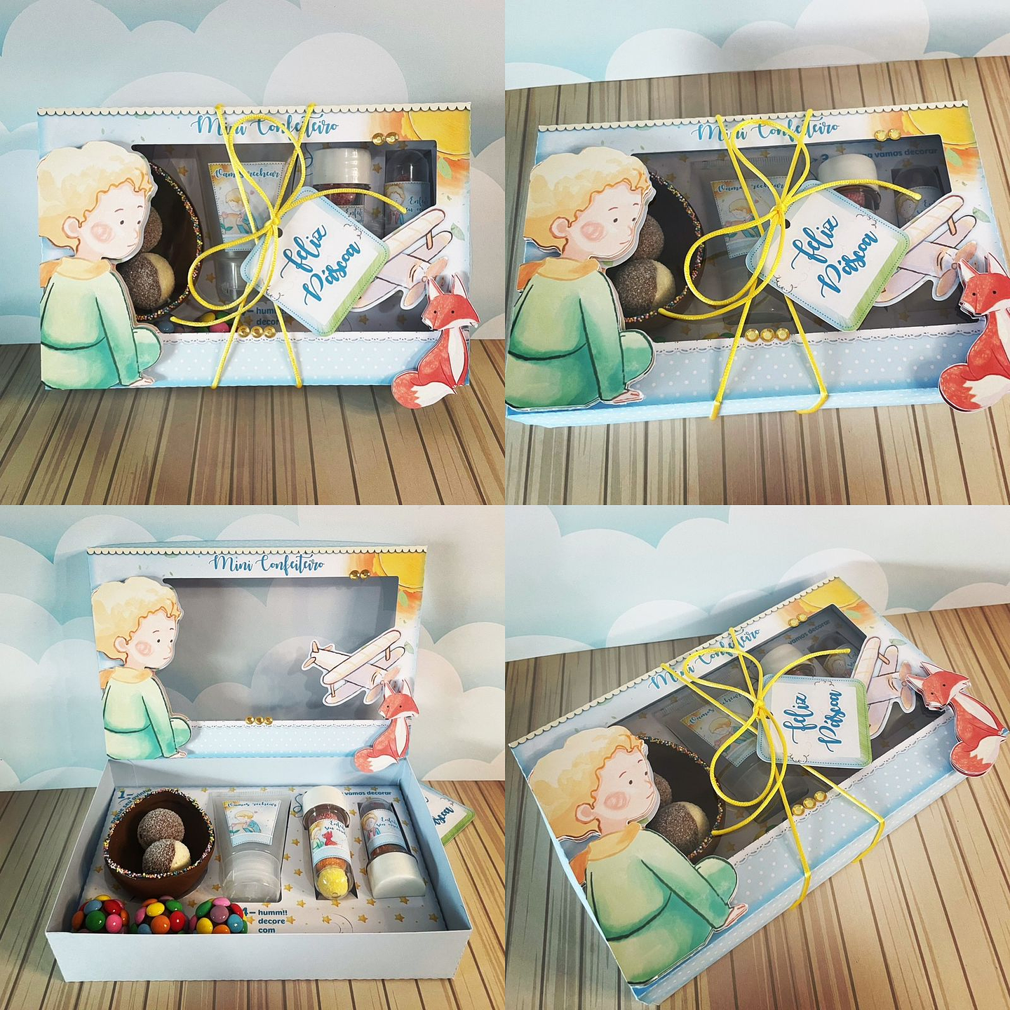 Arquivo de corte mini confeiteiro pequeno principe 2