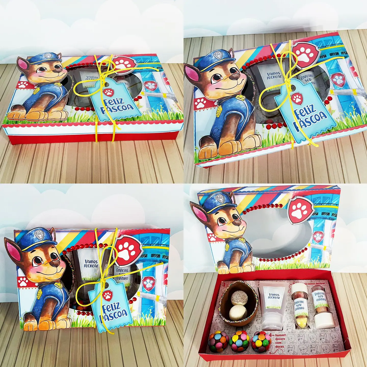 Arquivo de corte mini confeiteiro patrulha canina 1