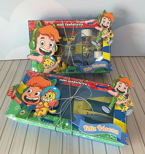 Arquivo de corte mini confeiteiro gato galático