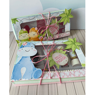 Arquivo de corte mini confeiteiro dino menina