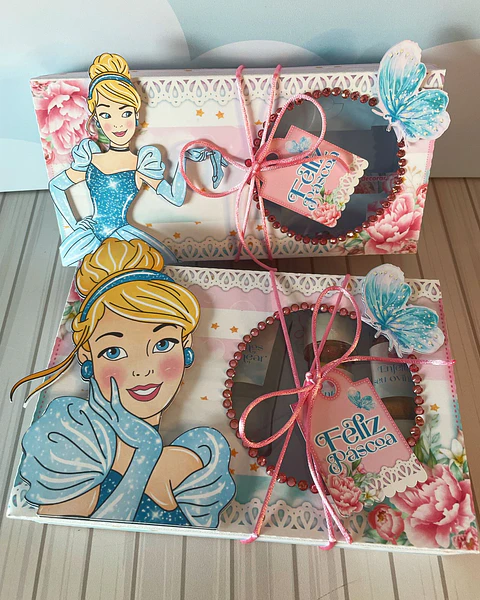 Arquivo de corte mini confeiteiro cinderela