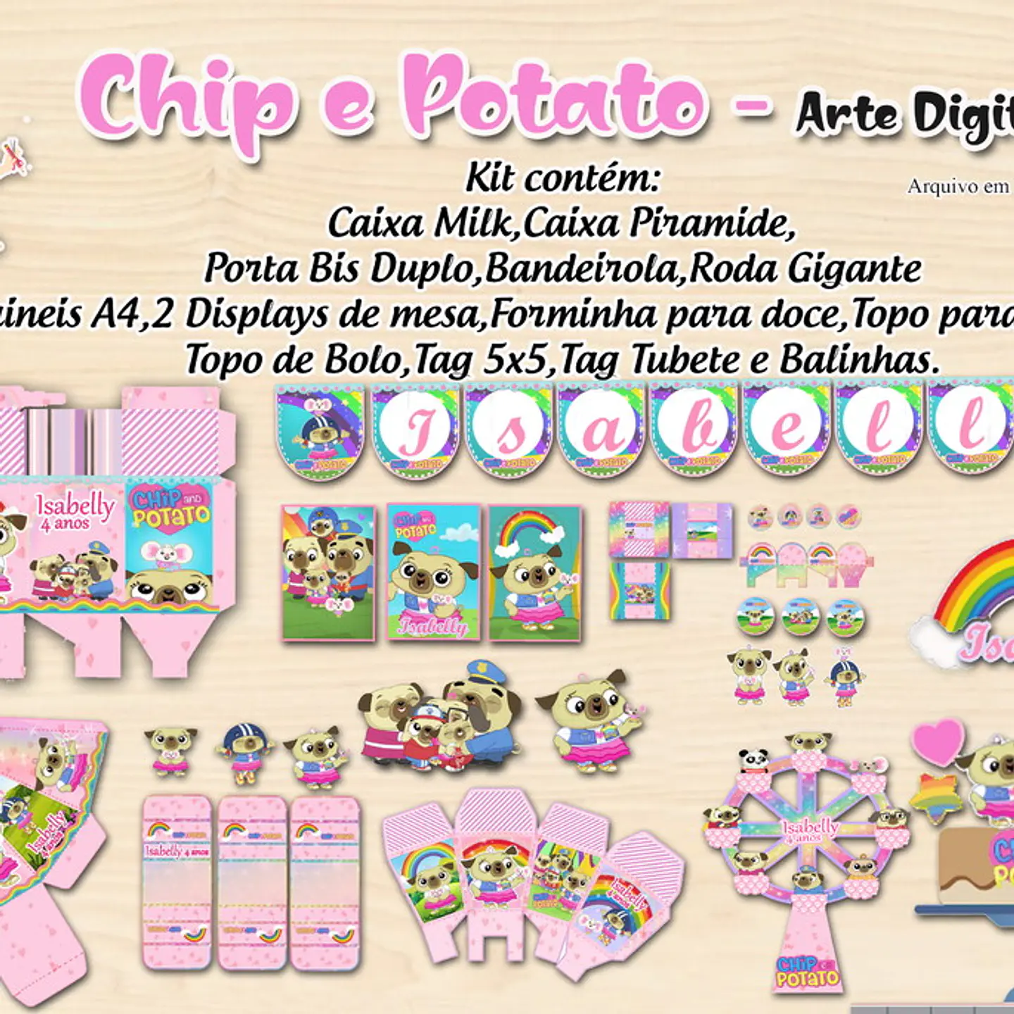 Arquivo de corte chip e potato 1