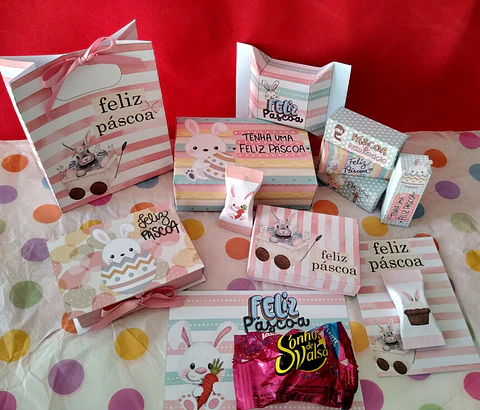 Arquivo de Corte Kit Páscoa 