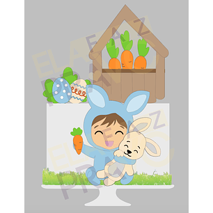 Arquivo de corte topo de bolo pascoa