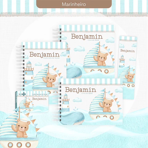  Arquivo encadernação maternidade marinheiro - letterinhas