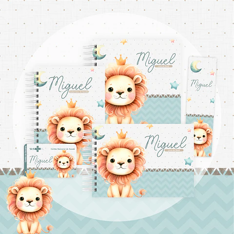  Arquivo encadernação baby leãozinho - letterinhas