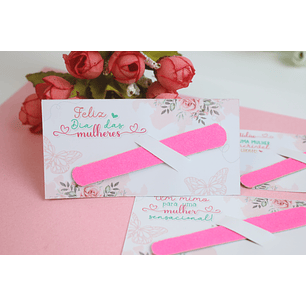 ARQUIVO CARD MINI LIXA DIA DA MULHER