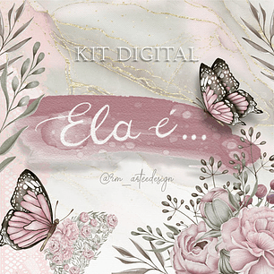 Kit digital dia da mulher