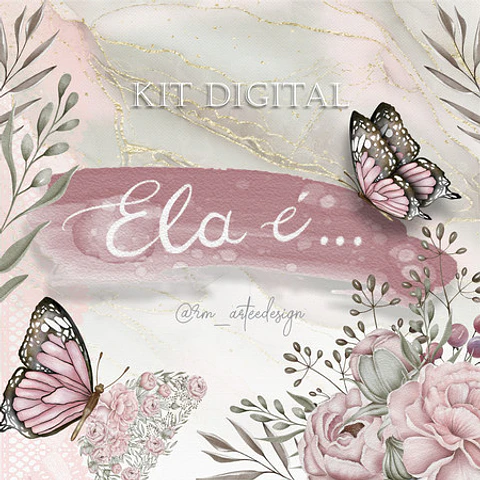 Kit digital dia da mulher