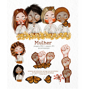 Kit Digital Dia da Mulher