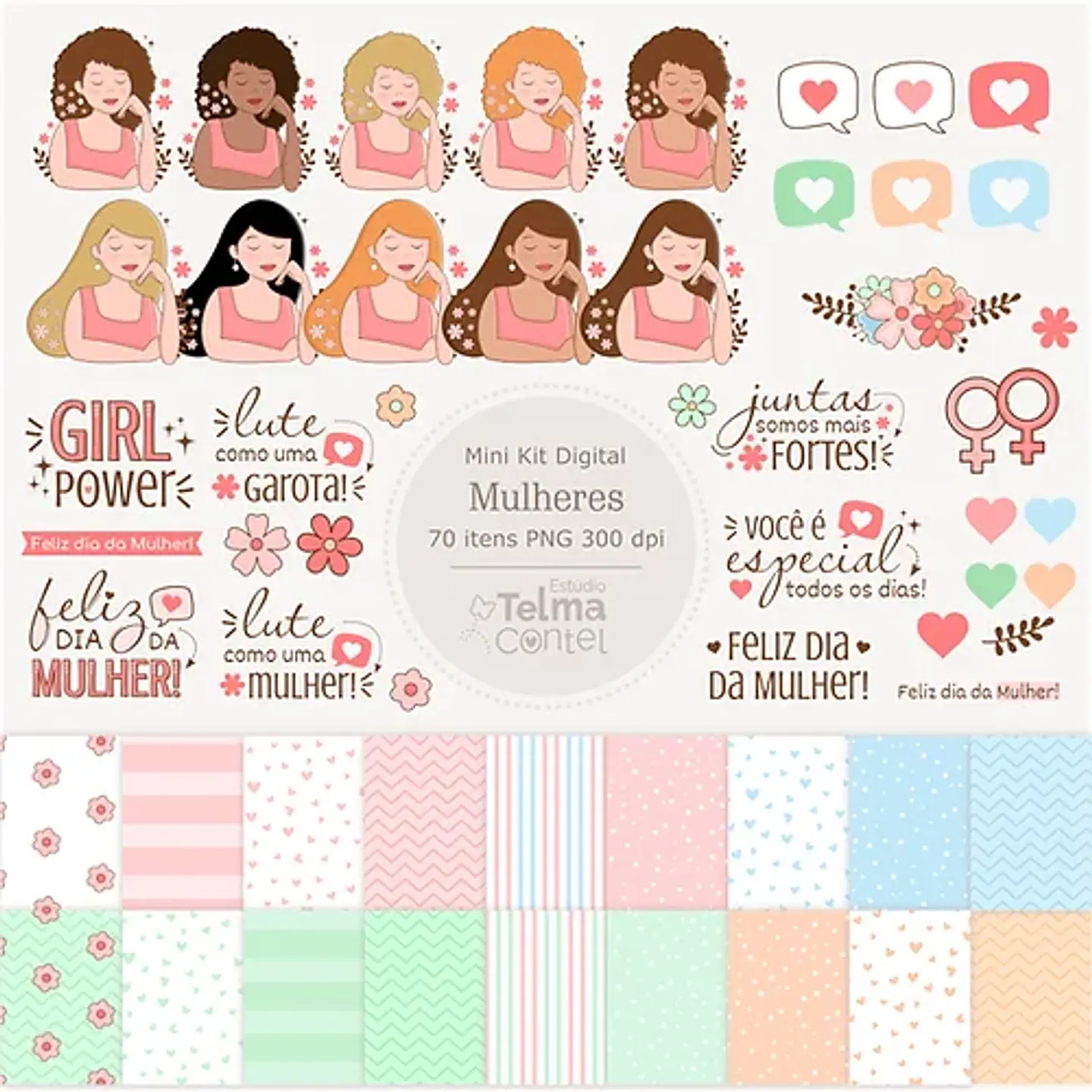 KIT DIGITAL DIA DA MULHER 1