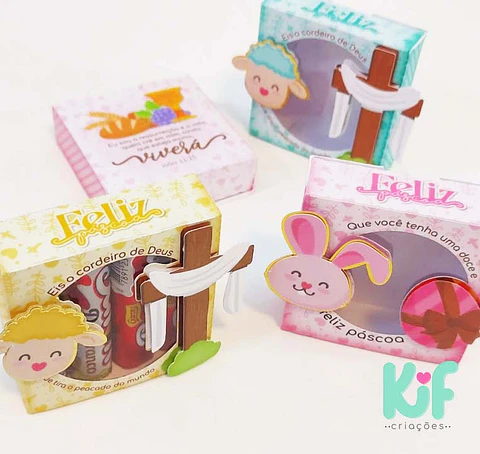 ARQUIVO DE CORTE CAIXA BATOM PÁSCOA