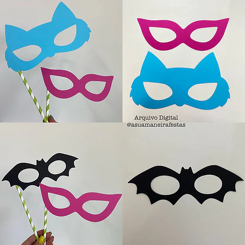 ARQUIVO DE MASCARAS CARNAVAL