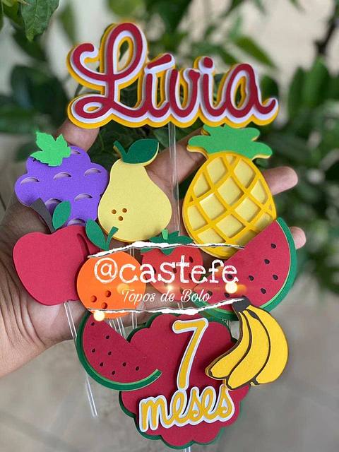 Arquivo de Corte Topo Frutinhas