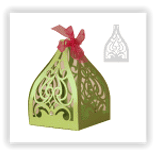 Arquivo de corte caixa rendada