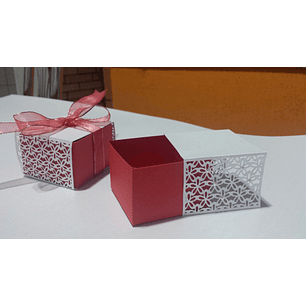 Arquivo de Corte Caixa Rendada Bem Casado