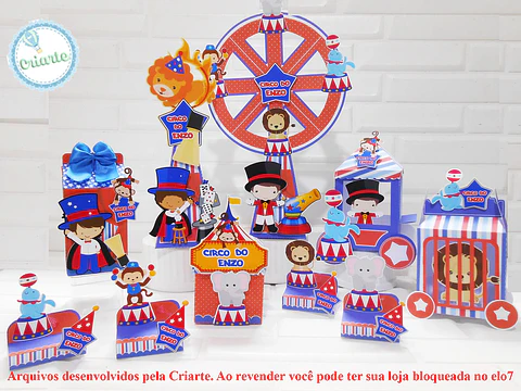 arquivo de corte circo