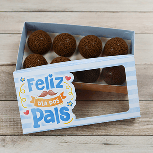 Arquivo de Corte Caixa 8 Doces Dia dos Pais