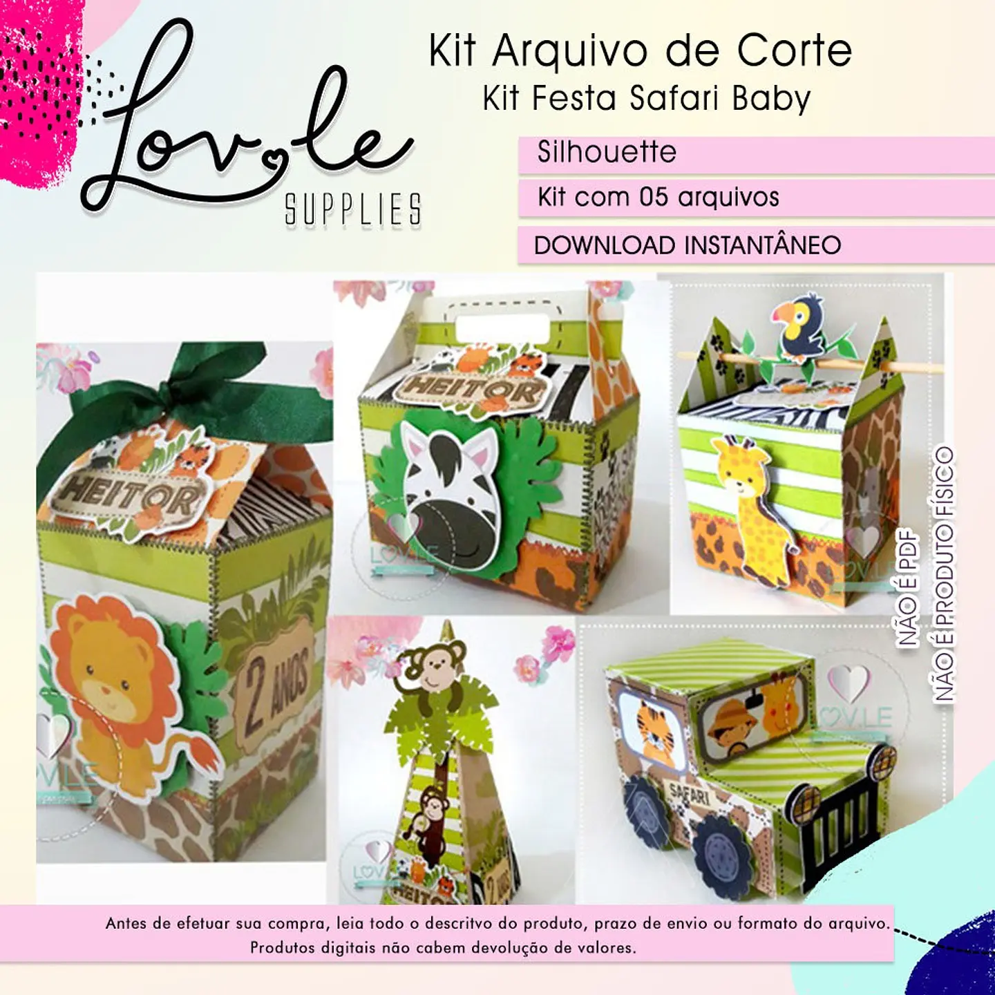 Arquivo de Corte Safari 1