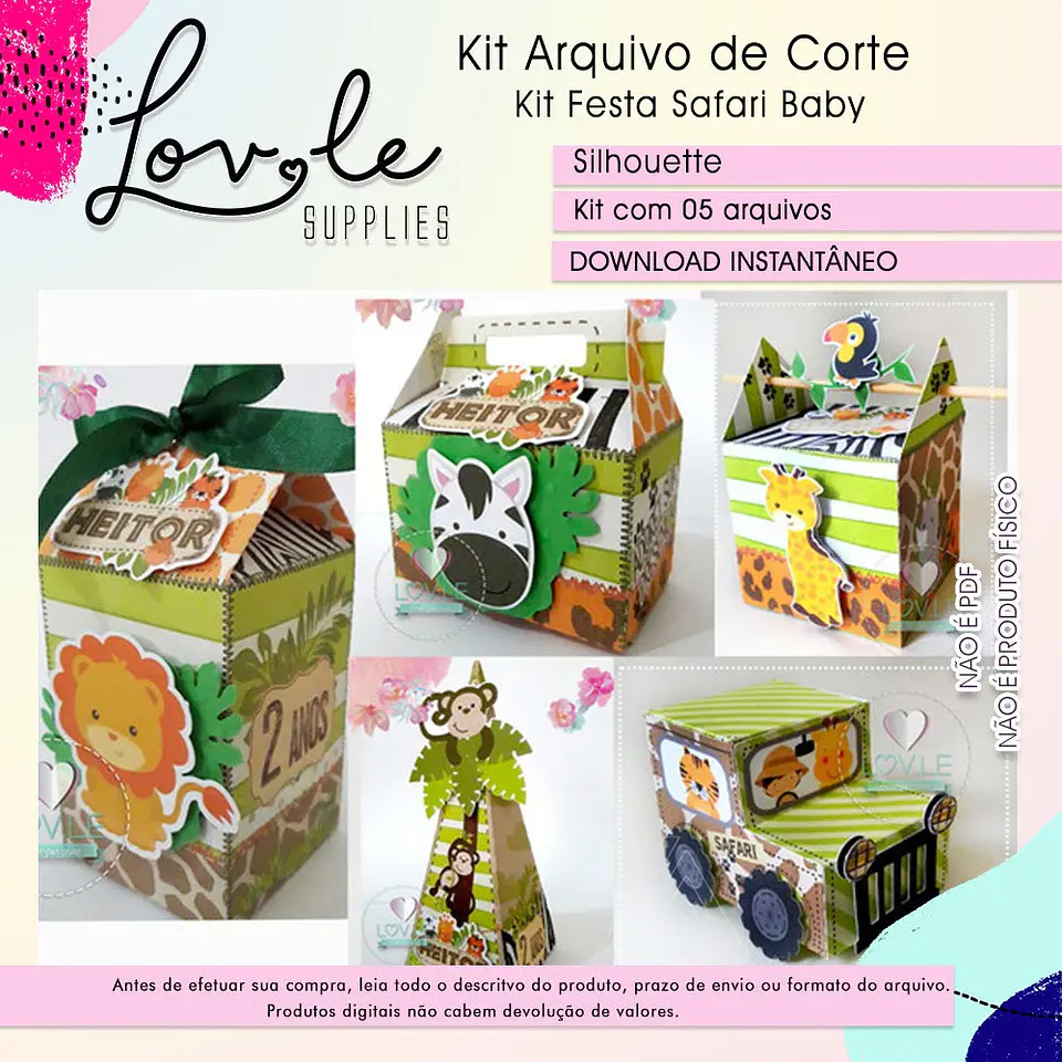 Arquivo de Corte Safari 1