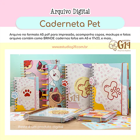Arquivo Caderneta Pet - Estudio G19