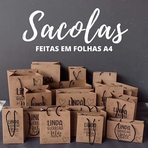 Arquivo de Corte Sacolas
