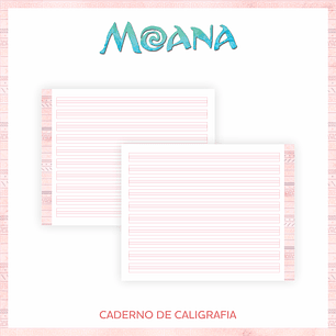 Arquivo Encadernação Volta às Aulas Moana