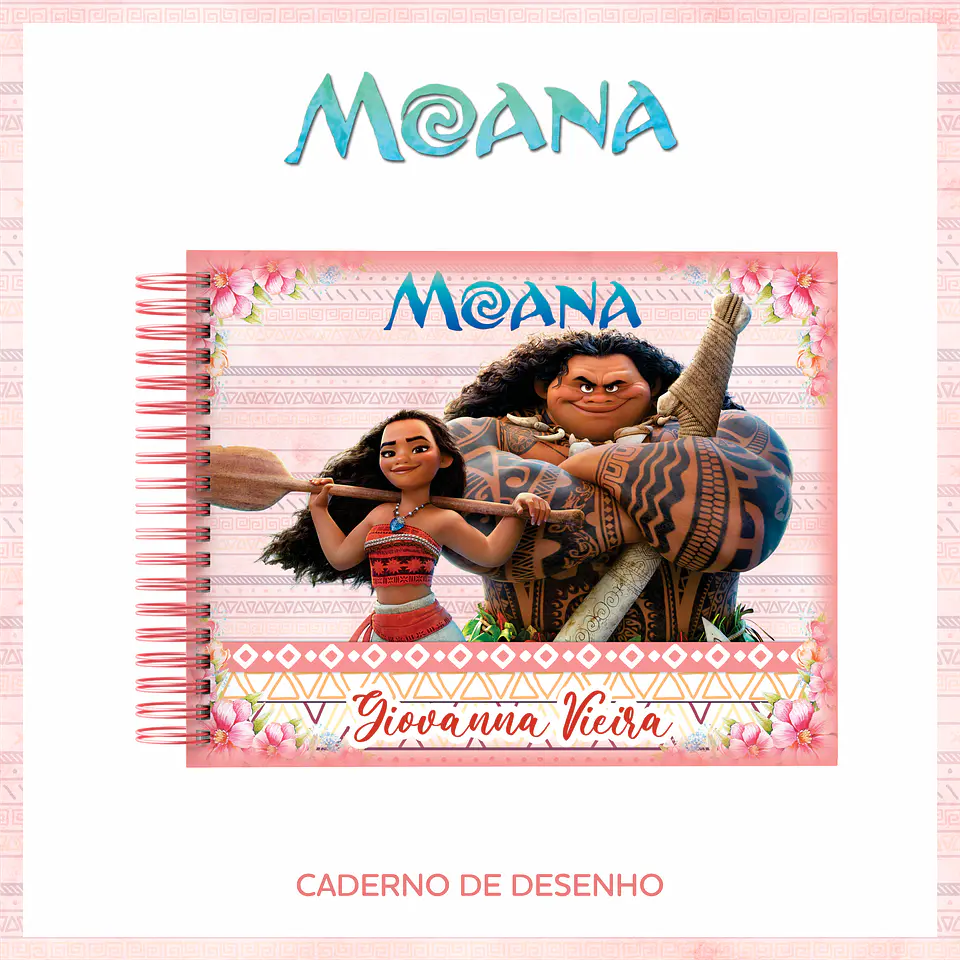 Arquivo Encadernação Volta às Aulas Moana 3