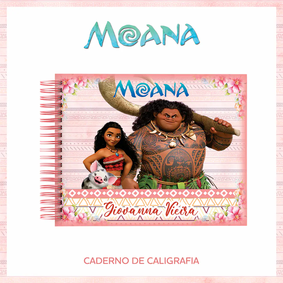Arquivo Encadernação Volta às Aulas Moana 4