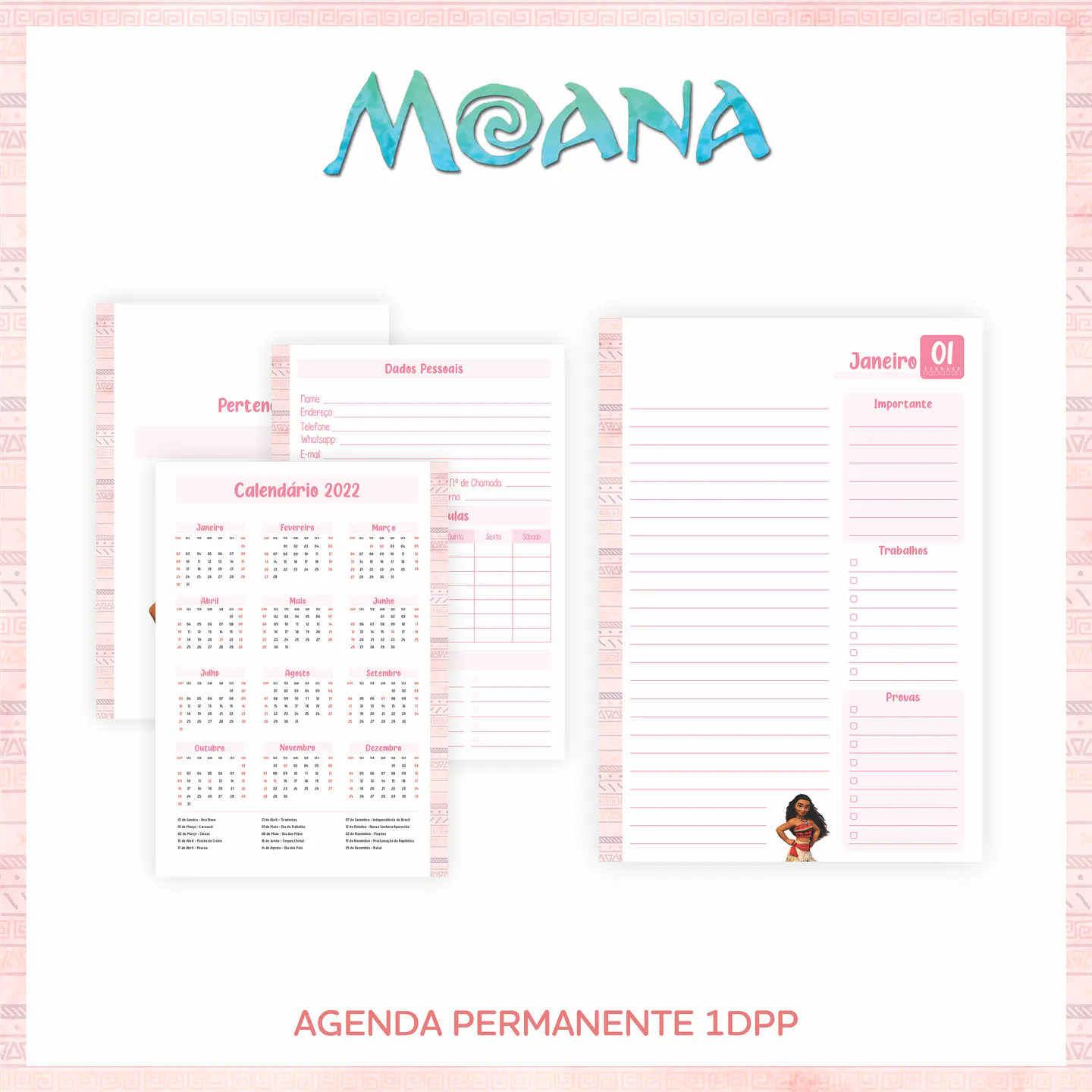 Arquivo Encadernação Volta às Aulas Moana 8
