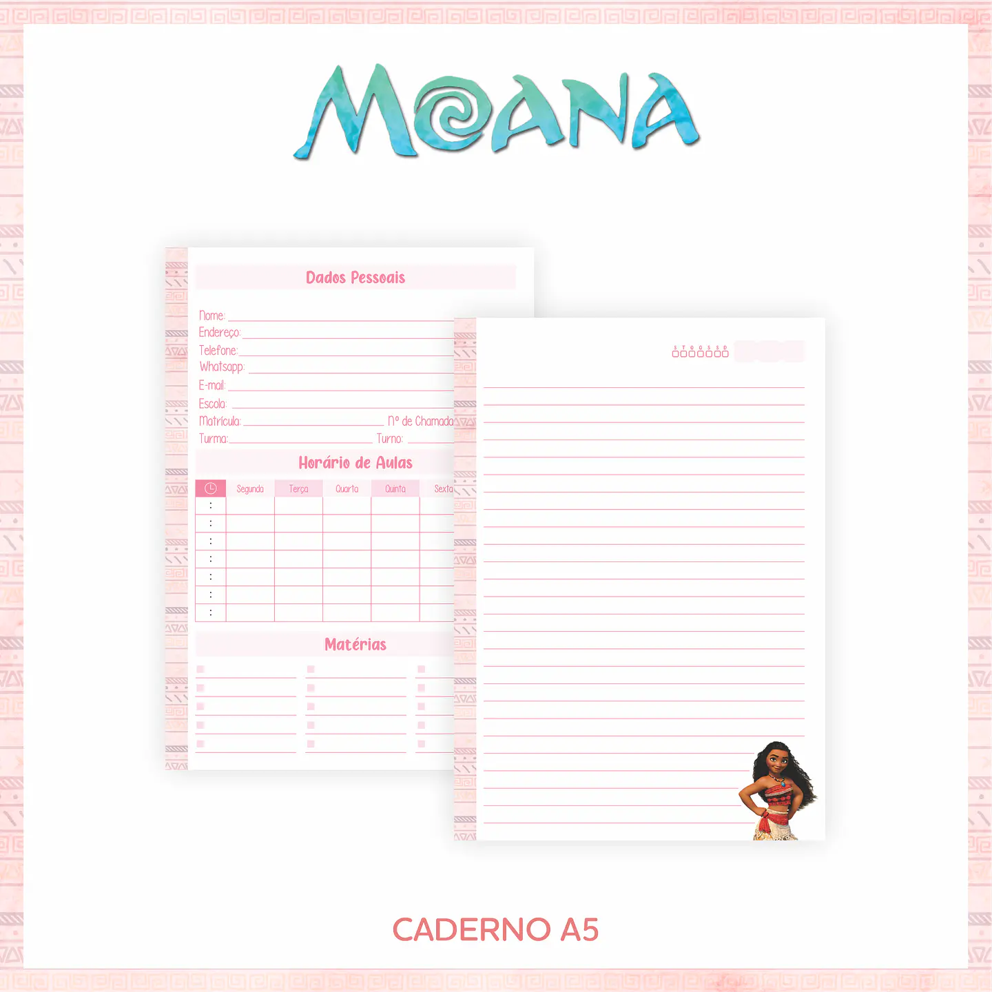 Arquivo Encadernação Volta às Aulas Moana 9