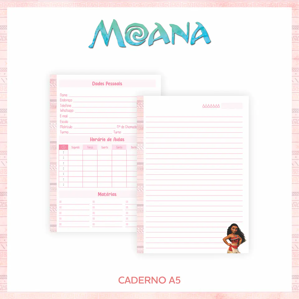 Arquivo Encadernação Volta às Aulas Moana 9