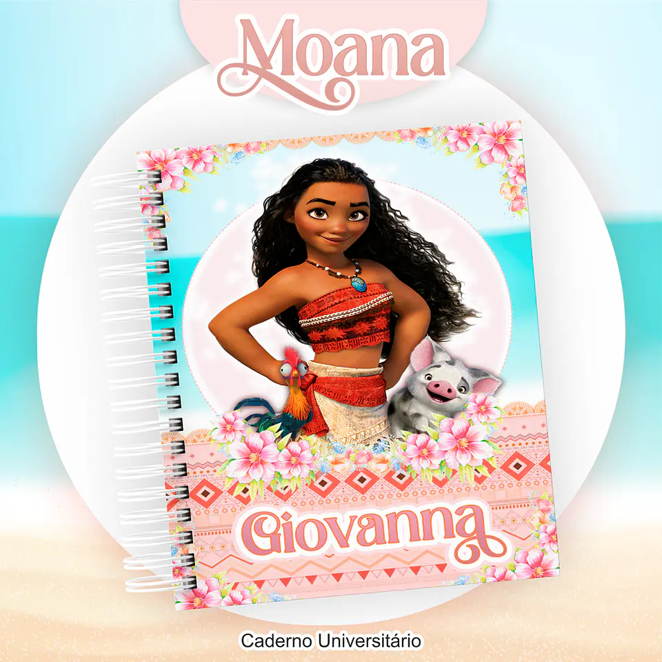 Arquivo Encadernação Volta às Aulas Moana 5