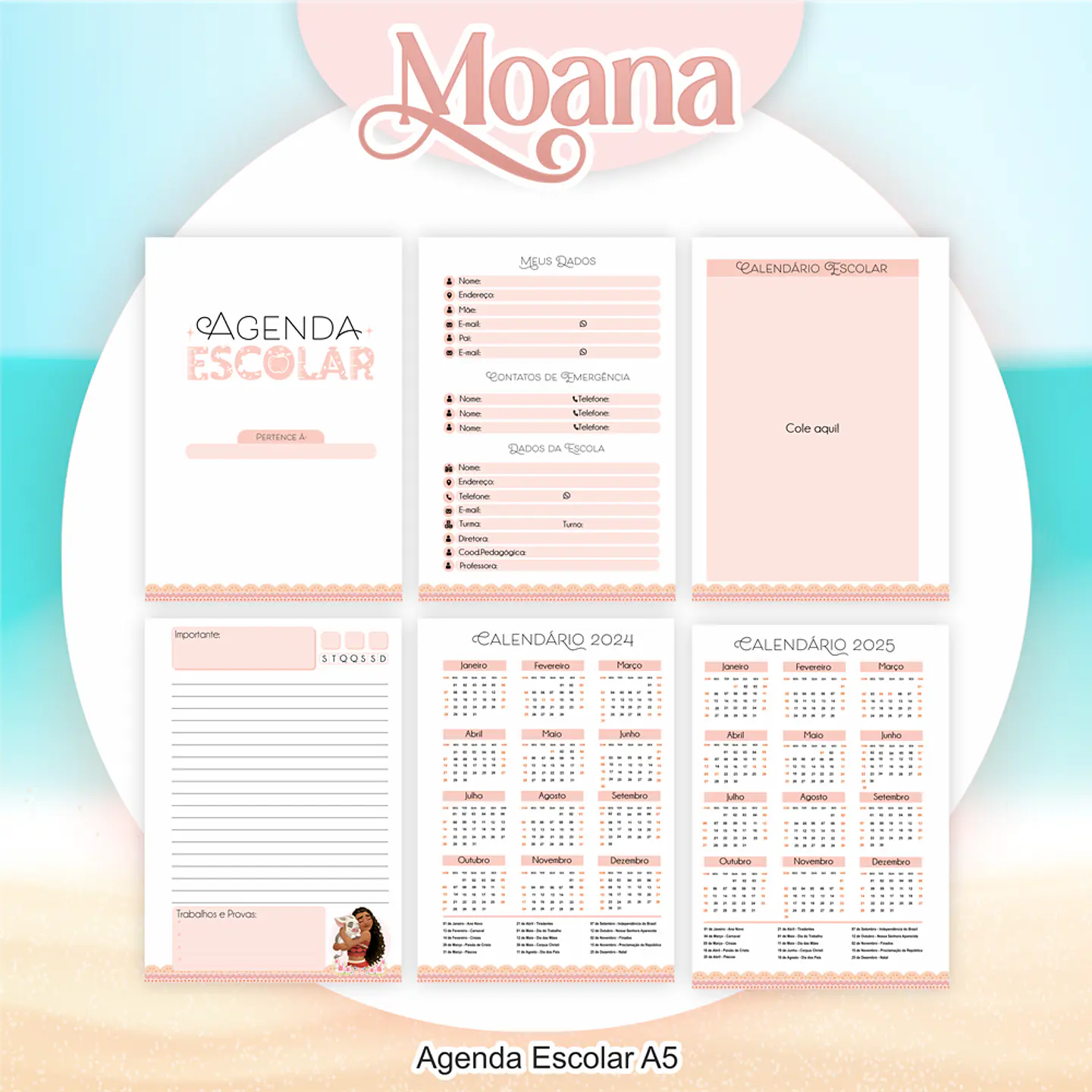 Arquivo Encadernação Volta às Aulas Moana 9
