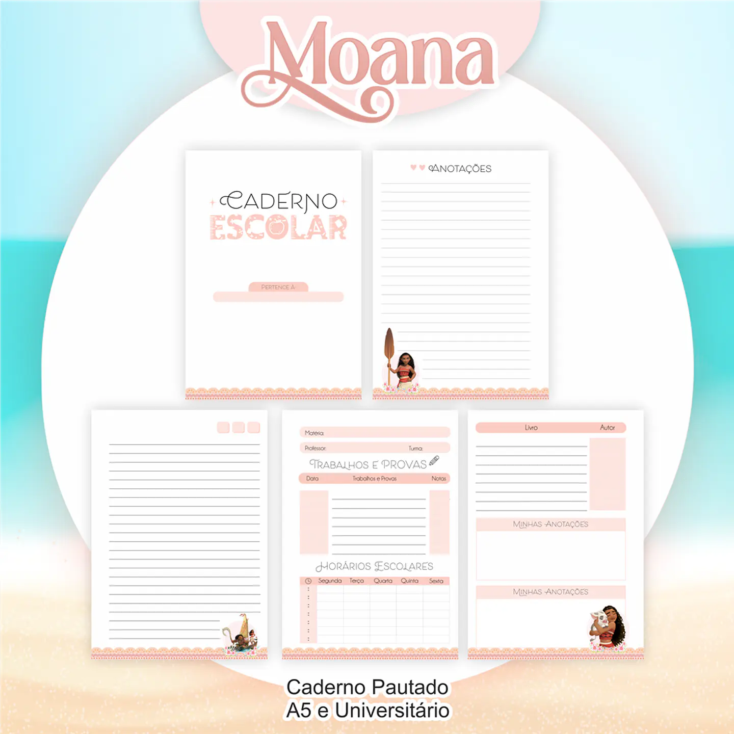 Arquivo Encadernação Volta às Aulas Moana 10