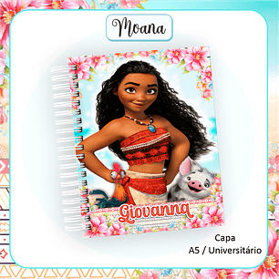Arquivo Encadernação Volta às Aulas Moana