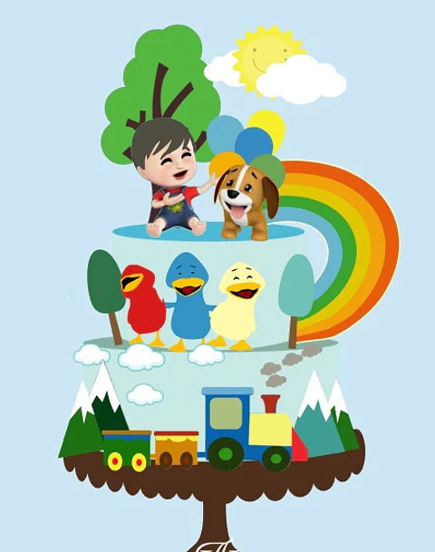 Arquivo de corte topo de bolo bento e totó