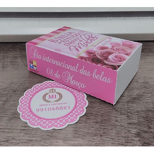 Arquivo de corte Caixa Biblia Dia Internacional das Mulheres