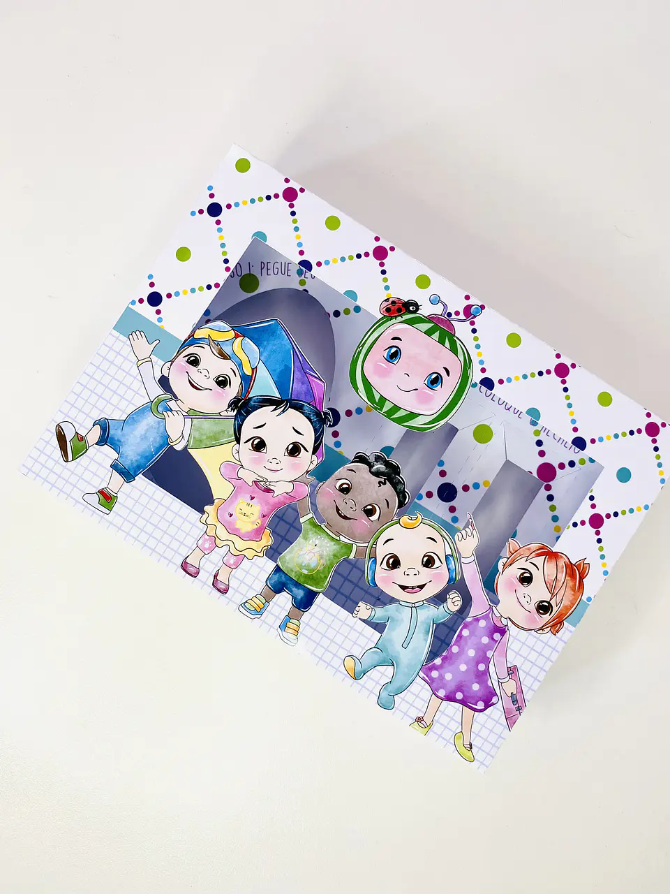 Arquivo de corte mini confeiteiro cocomelon 1