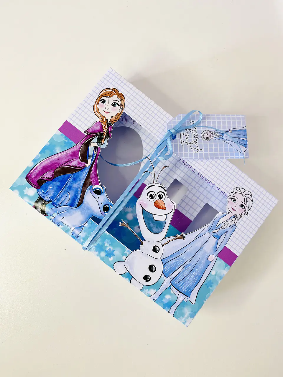 Arquivo de corte mini confeiteiro frozen 1
