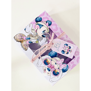 Arquivo de corte mini confeiteiro minnie safari