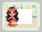 Arquivo de corte mini confeiteiro moana - Thumbnail 2