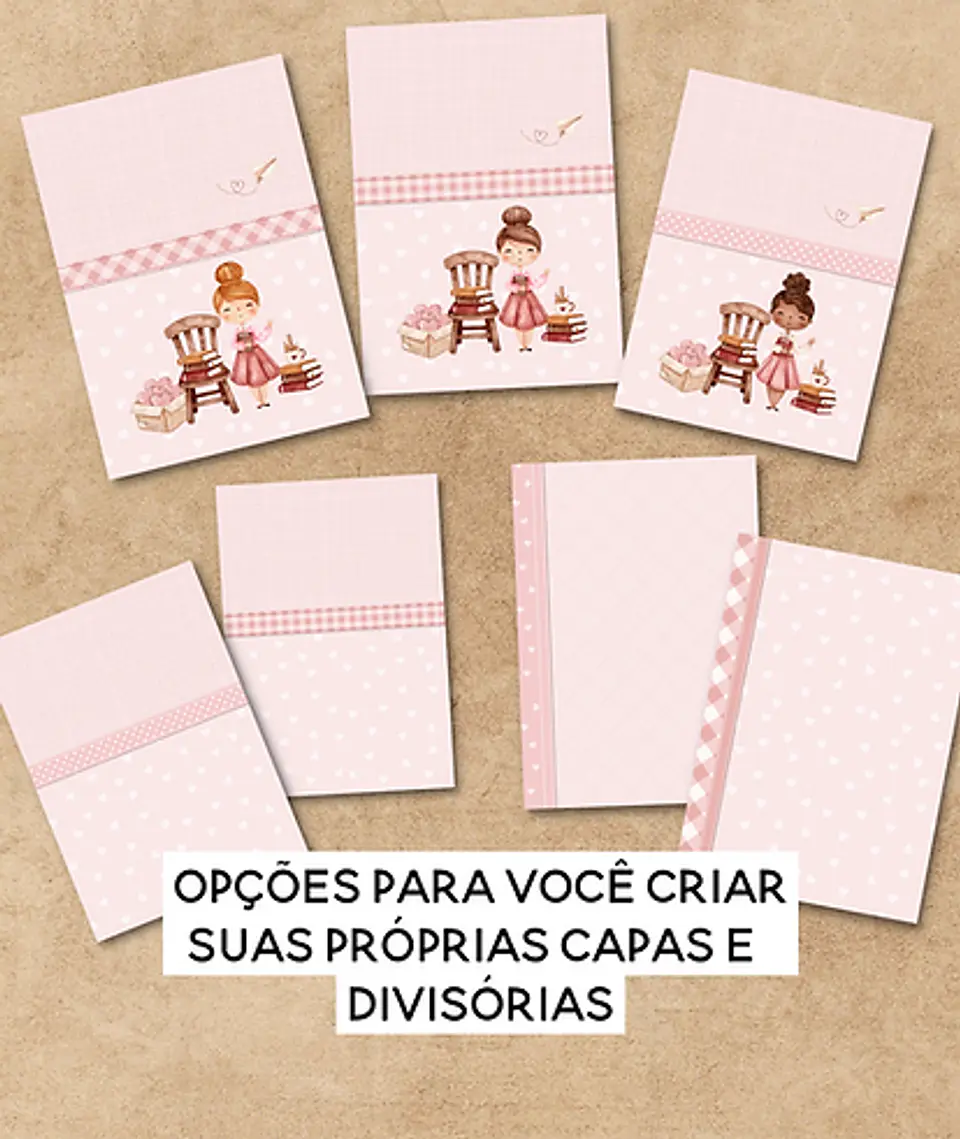 Arquivo Encadernação Planner da Professora 2024 / 2025 - Amora Kraft 6