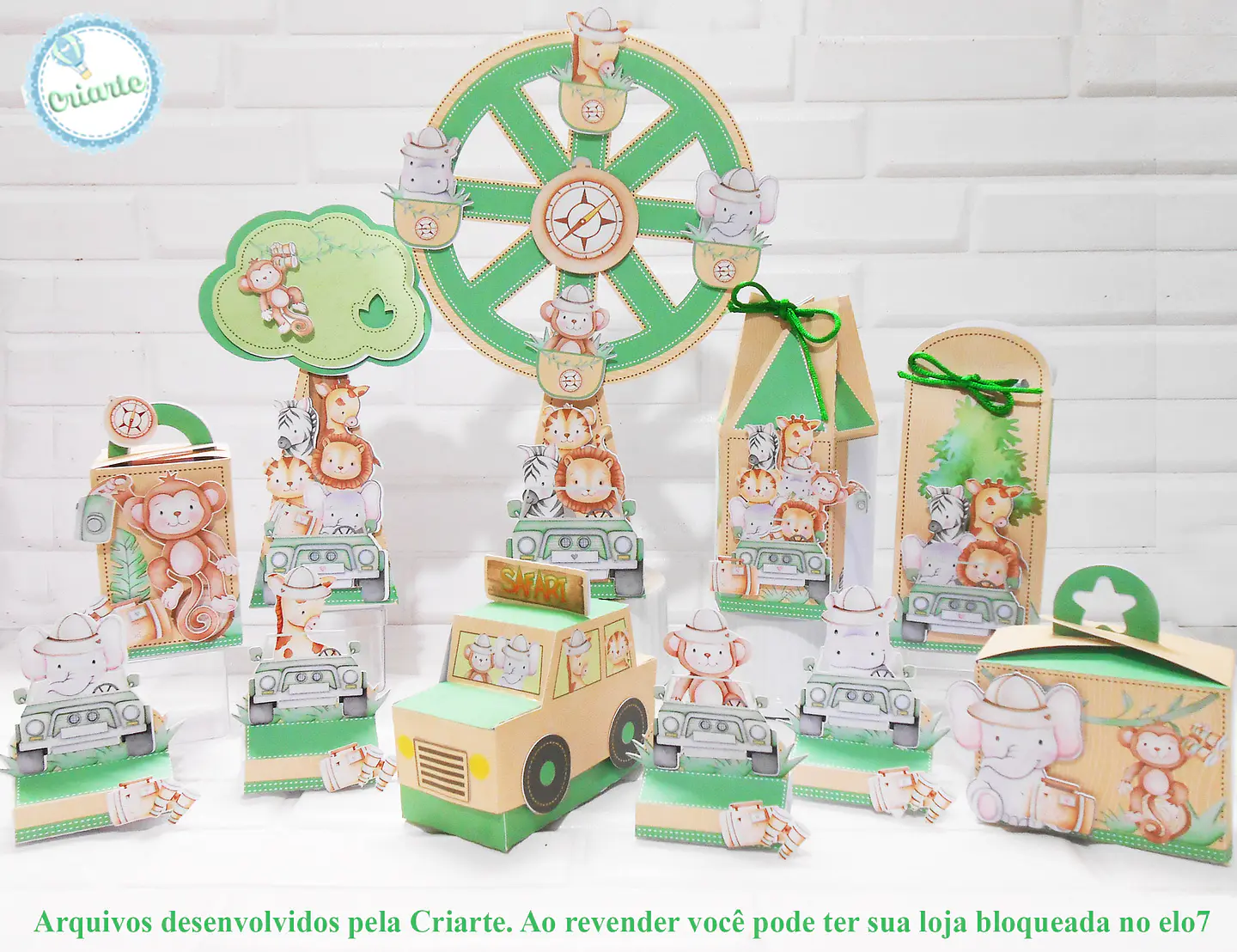 Arquivo de Corte Safari 1