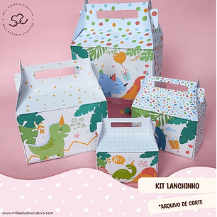 Arquivo de Corte Combo Lanchinho MALETINHA molde